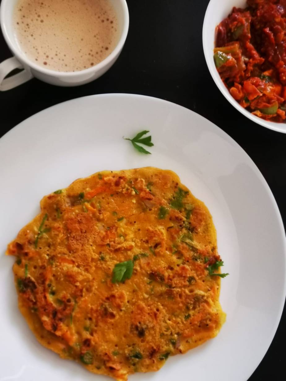 Besan Chila (Savoury Crepes with Gram&nbsp;Flour)
