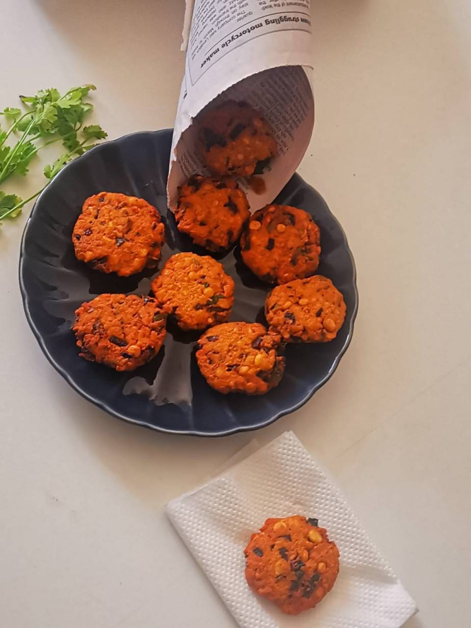 Masala Vadai or Paruppu&nbsp;Vadai