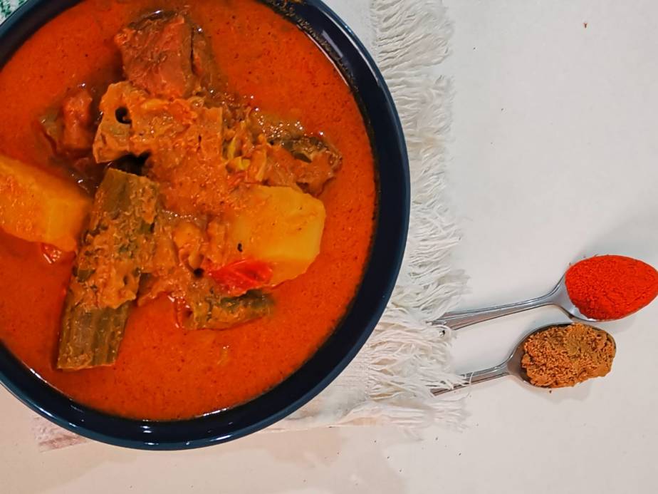 Tamilnadu Style Mutton Drumstick Curry/Mutton Murungakkai&nbsp;Kuzhambu