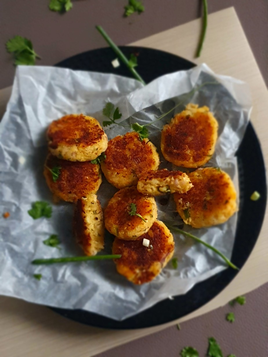 Sweet Potato and Paneer&nbsp;Cutlets